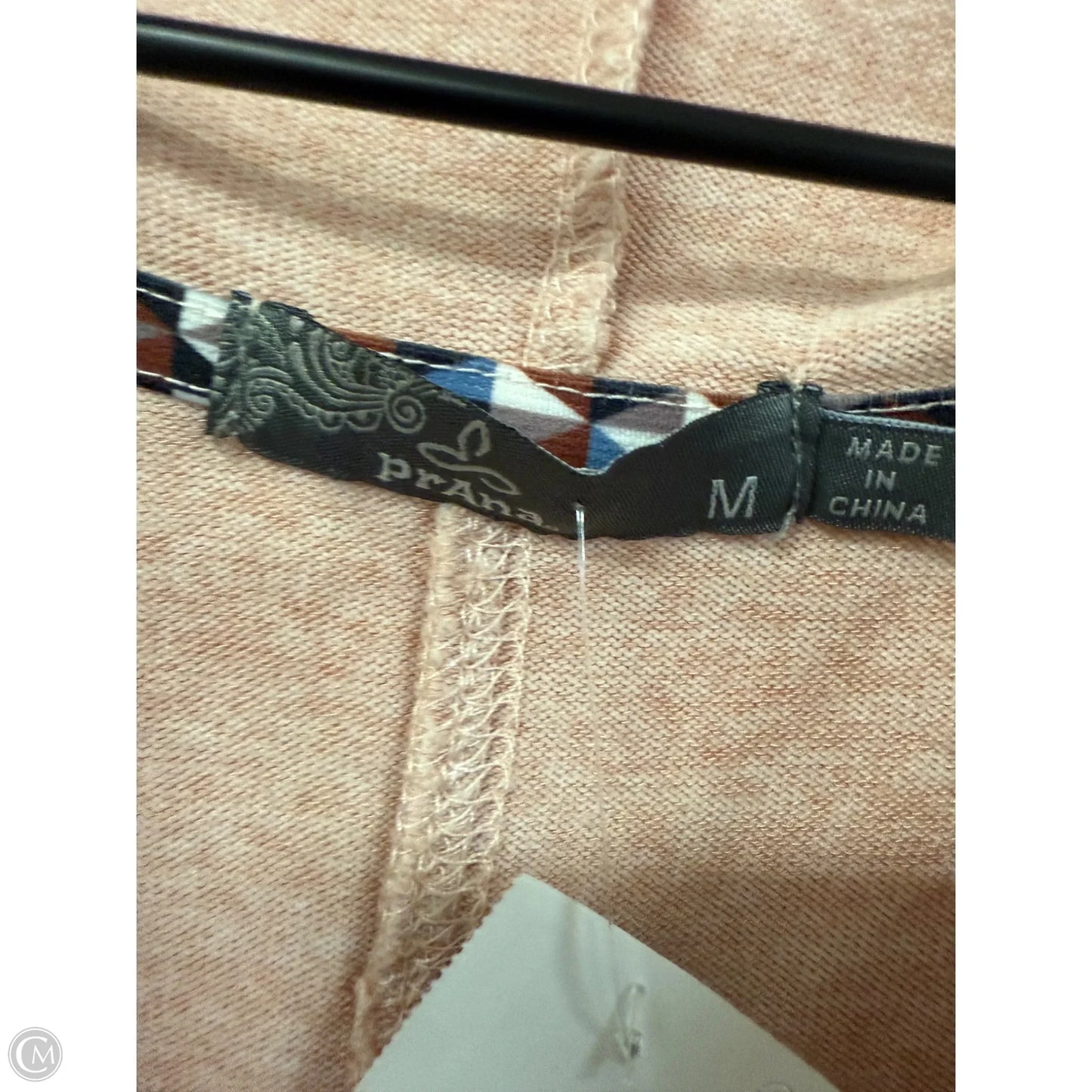 Top Long Sleeve By Prana In Pink, Size: M