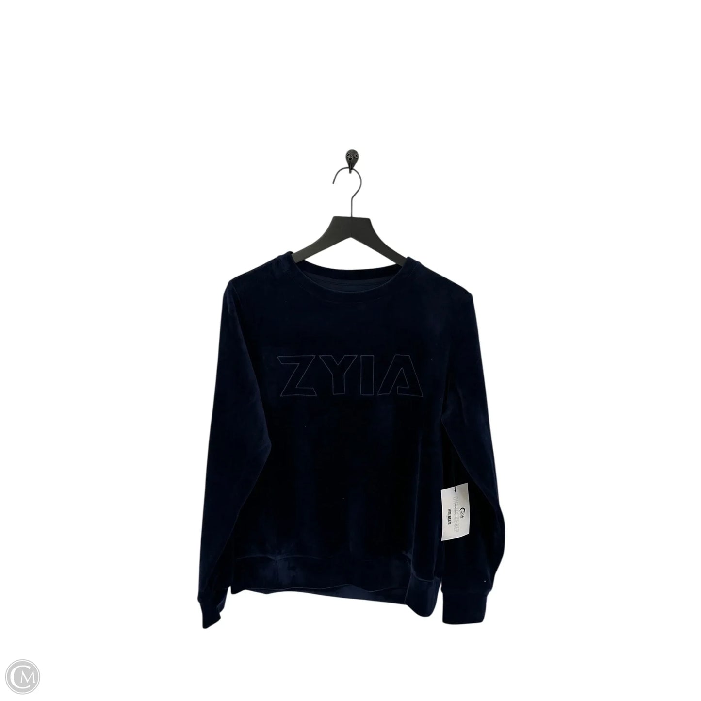 Sweatshirt Crewneck By Zyia In Navy, Size: M