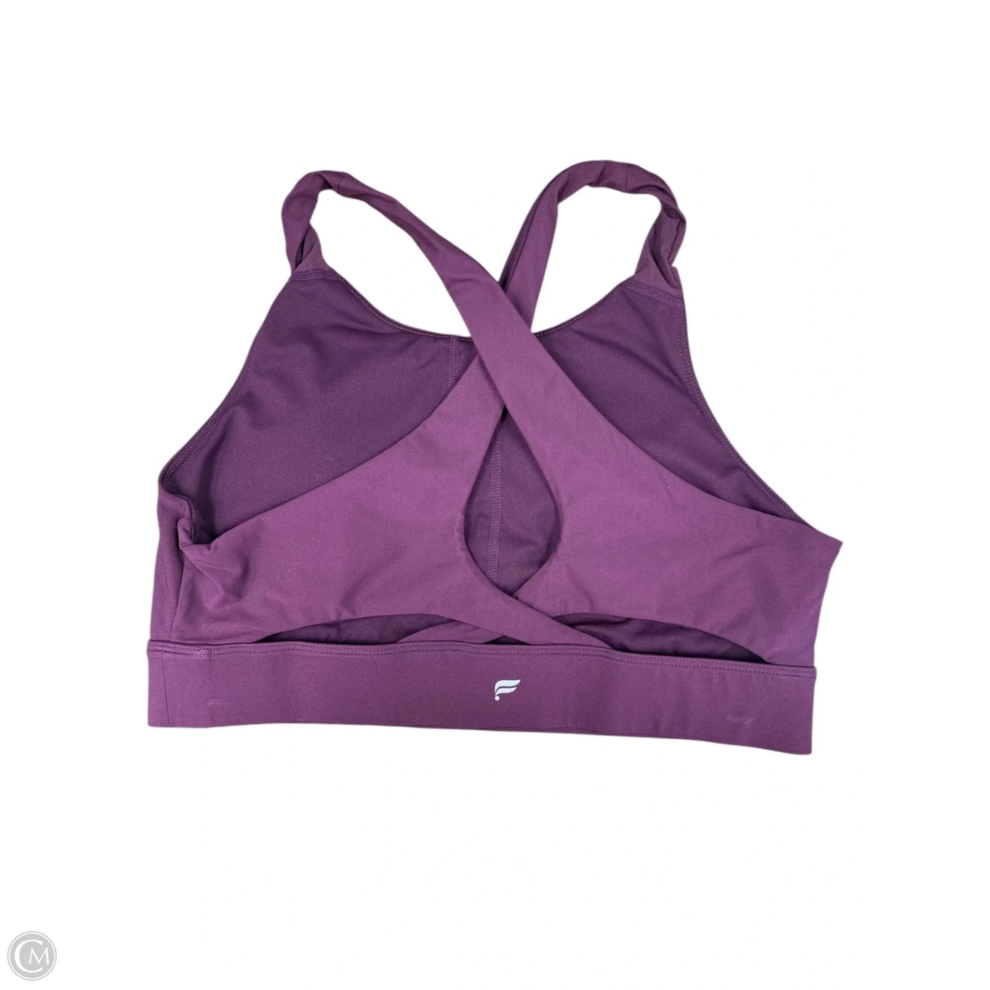 Athletic Bra By Fabletics In Purple, Size: M