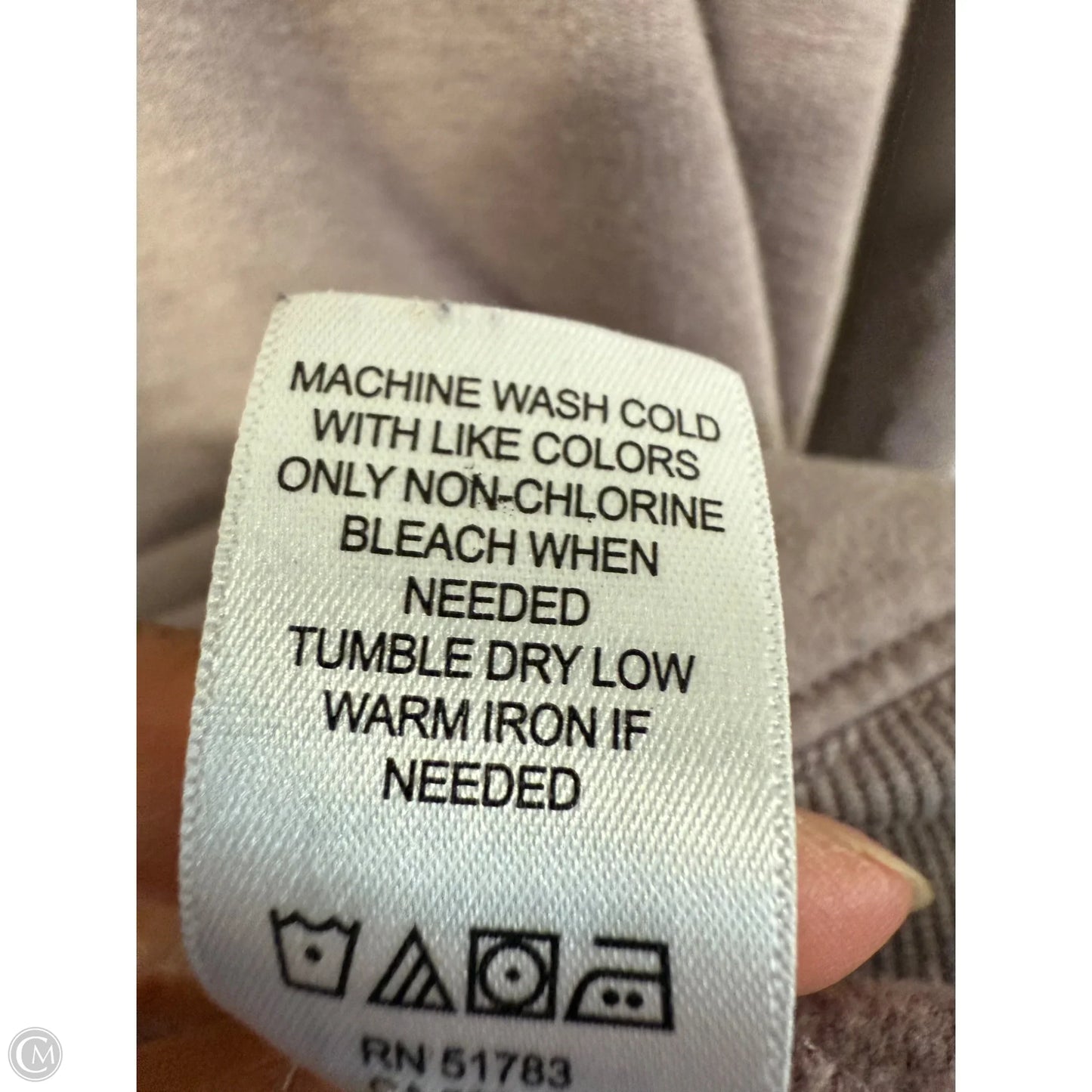 Sweatshirt Hoodie By Maurices In Purple, Size: Xl