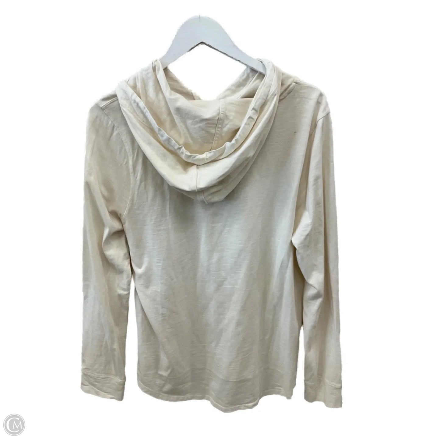 Top Long Sleeve By Tommy Bahama In Cream, Size: L