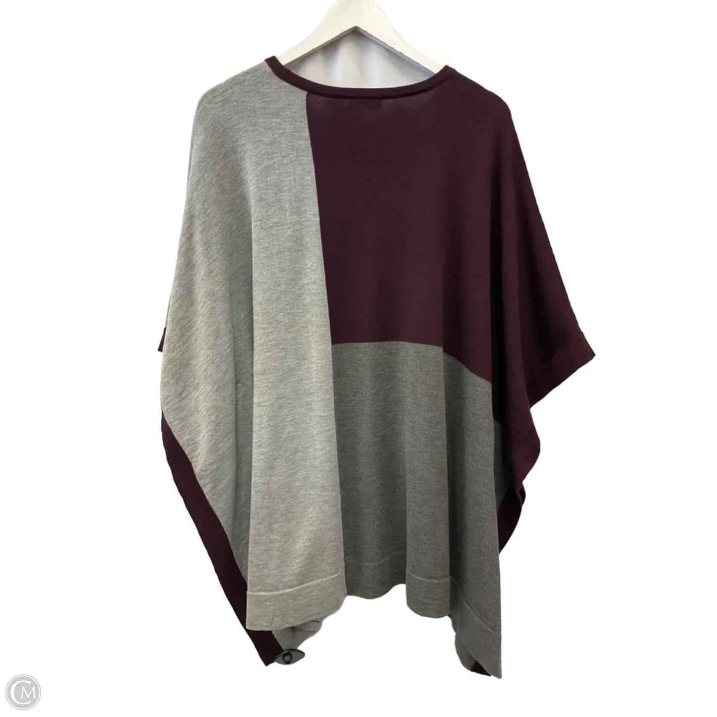Poncho By Calvin Klein In Purple, Size: L