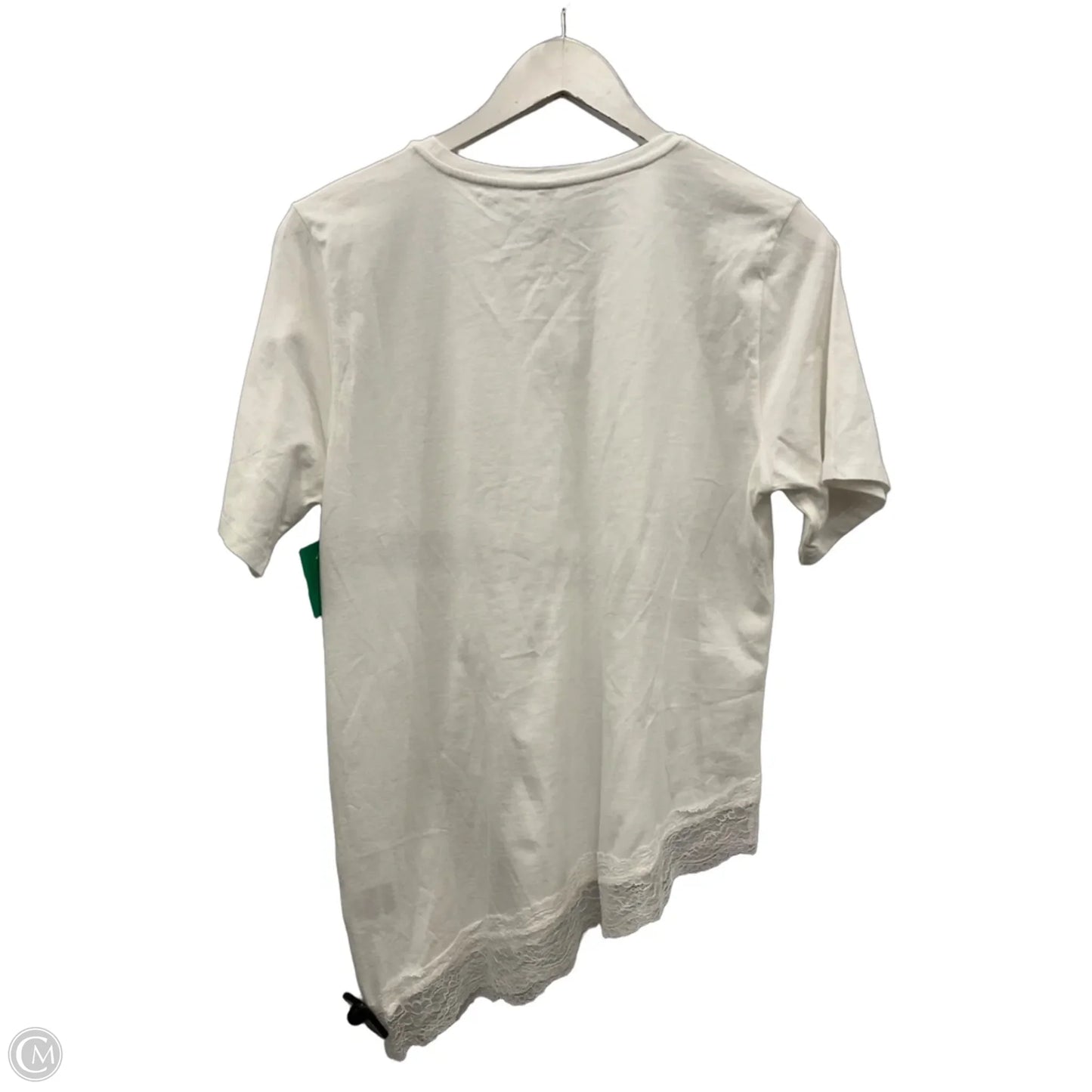 Top Short Sleeve By Divided In White, Size: S
