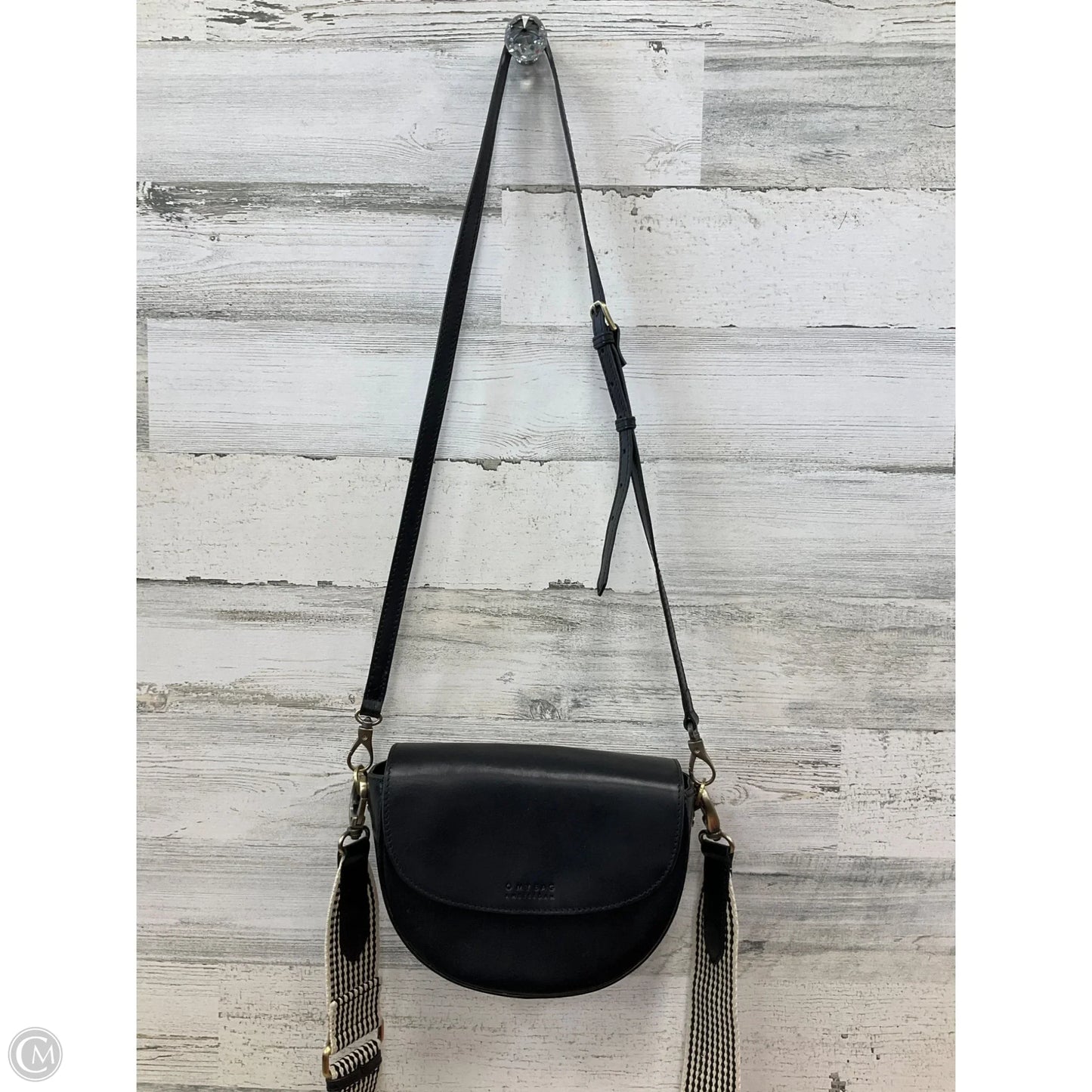 Crossbody Leather By Clothes Mentor, Size: Medium