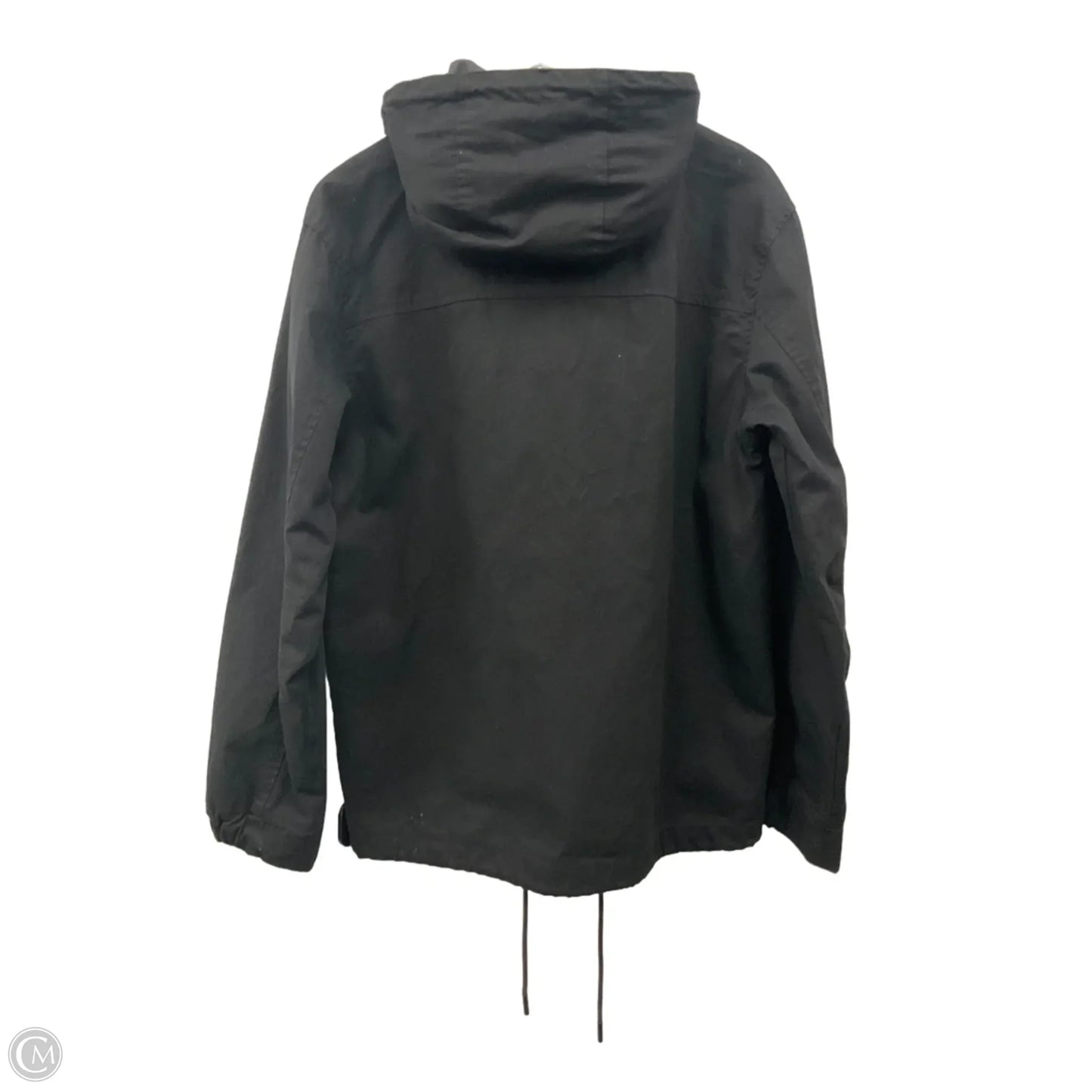 Jacket Utility By Clothes Mentor In Black, Size: L