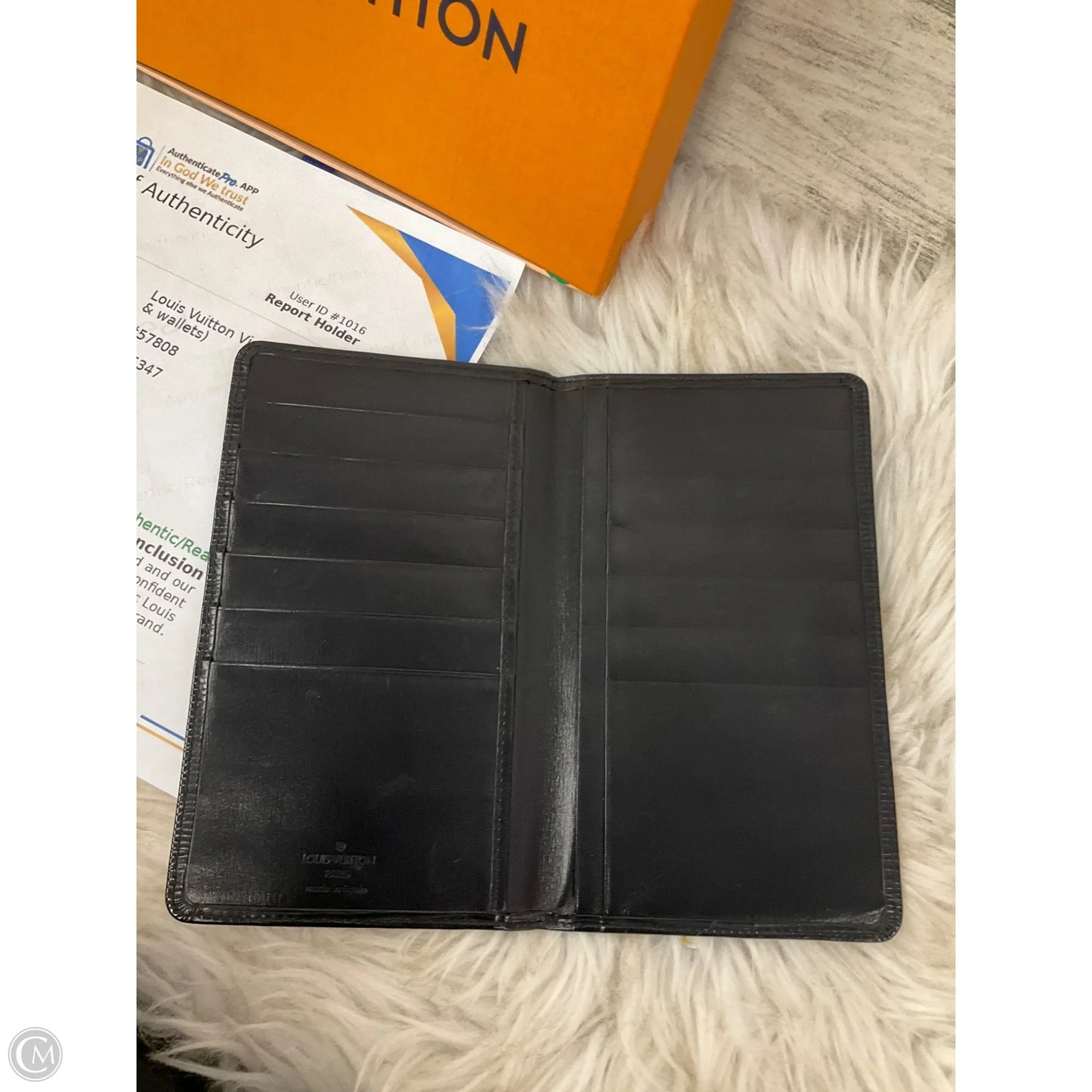 Wallet Luxury Designer By Louis Vuitton, Size: Large