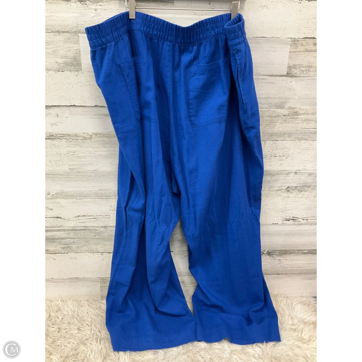 Pants Wide Leg By Old Navy In Blue, Size: 22