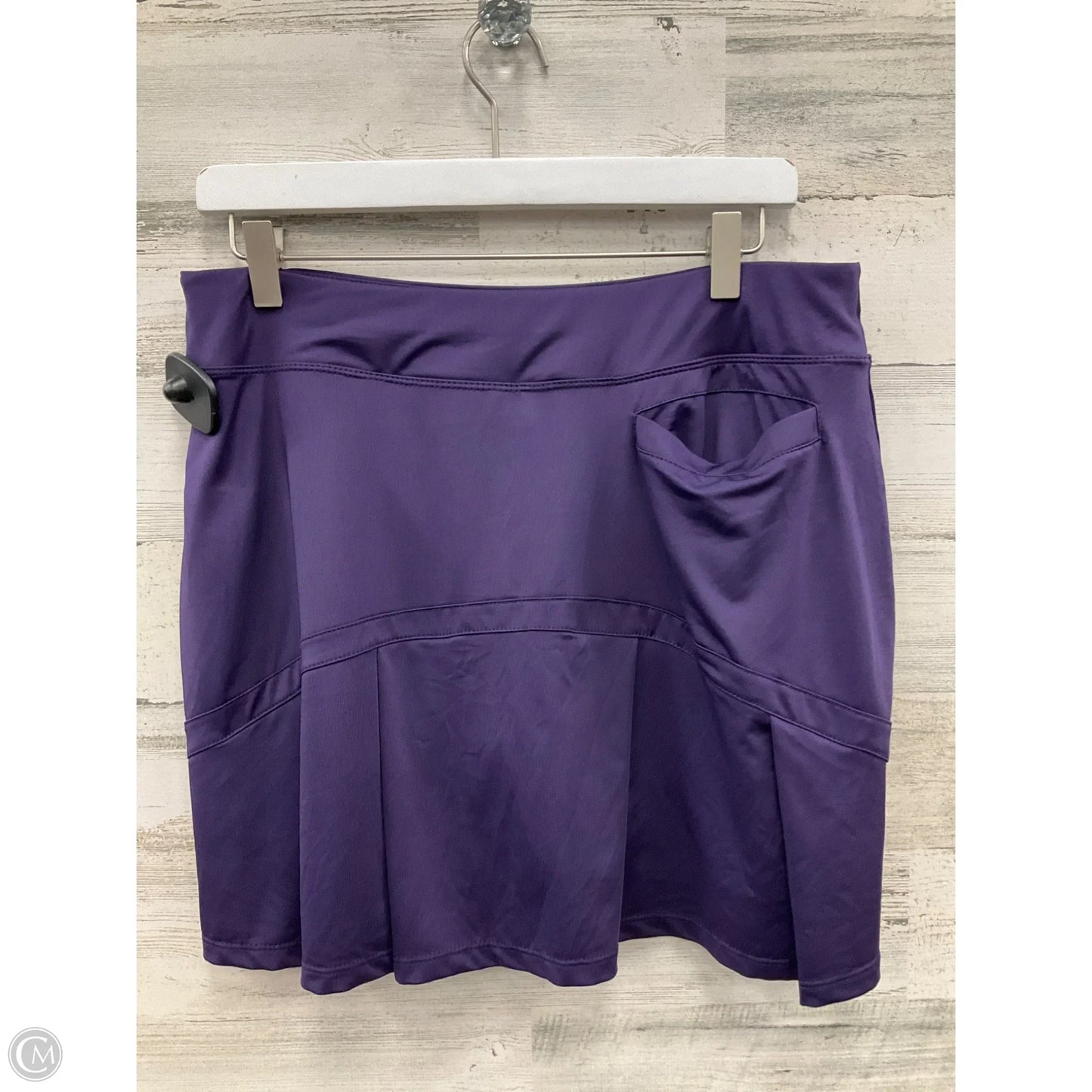 Athletic Skort By Clothes Mentor In Purple, Size: Xl