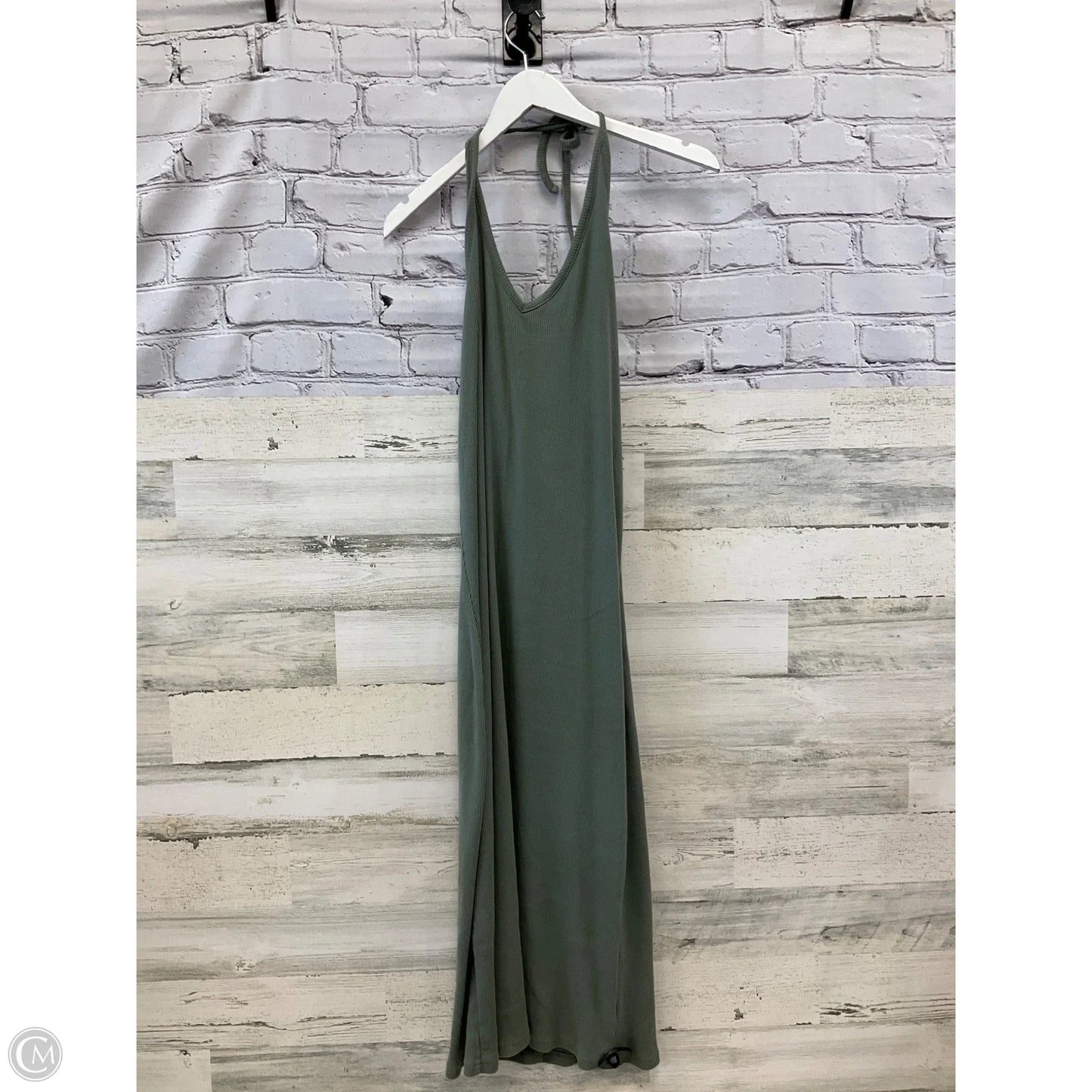 Dress Casual Maxi By Gap In Green, Size: L