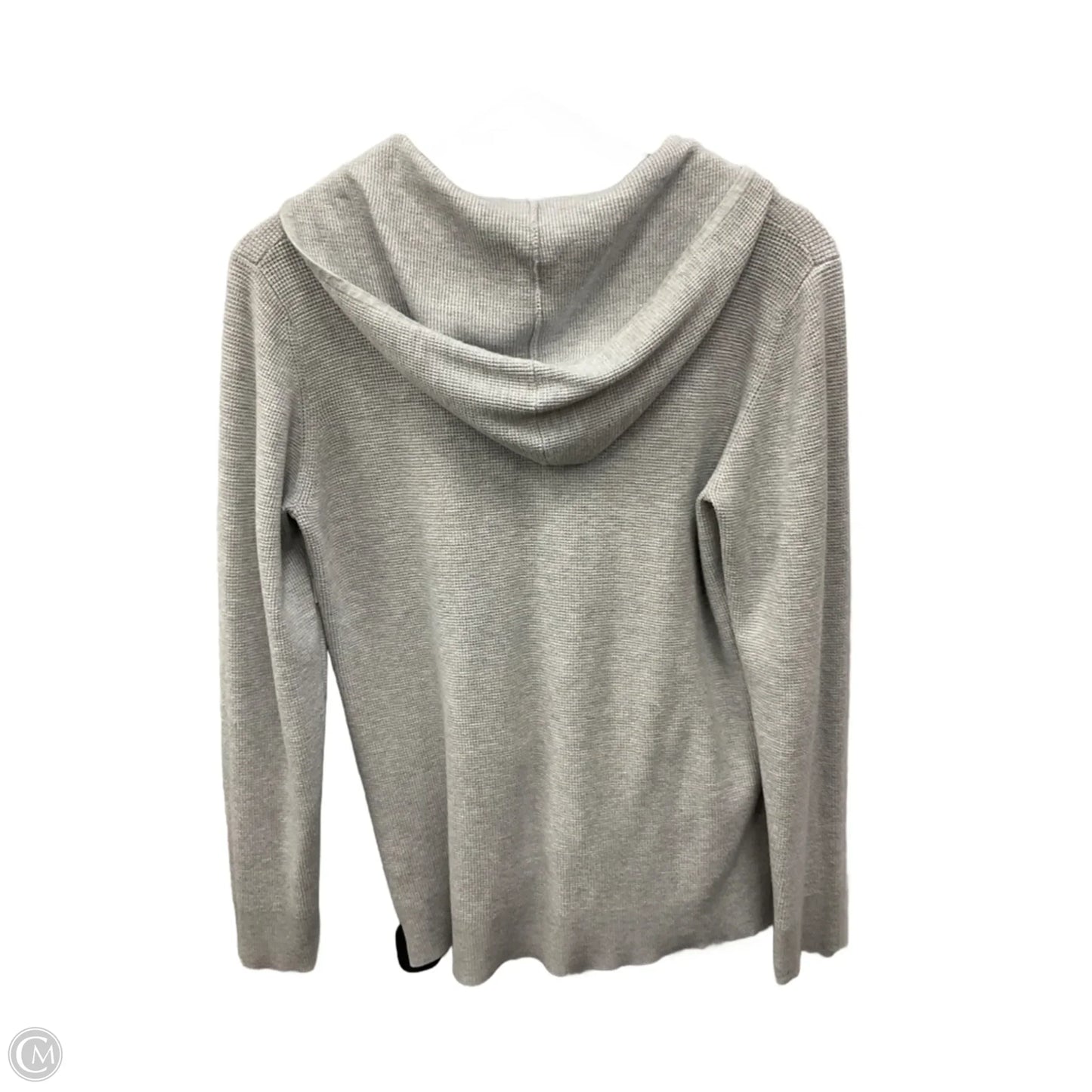 Sweater Cardigan By Evolution In Grey, Size: Xl