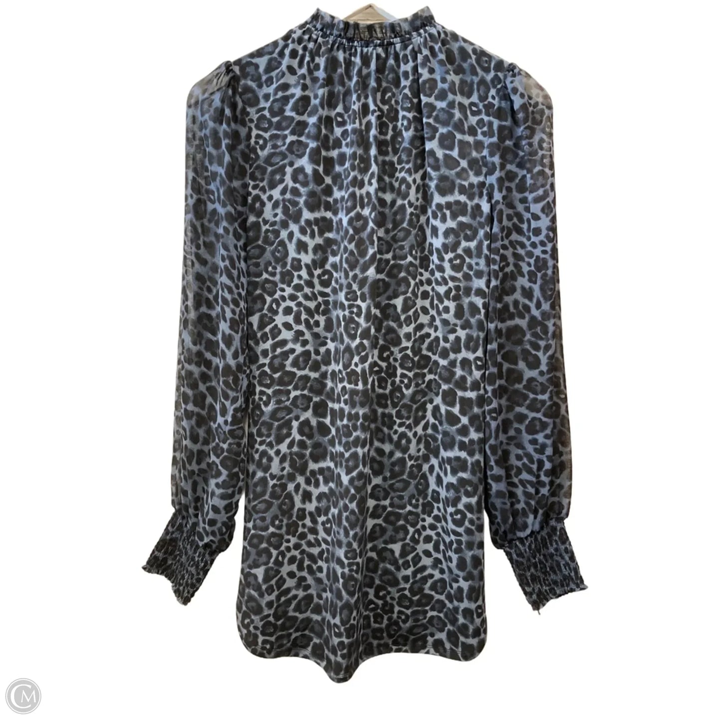 Top Long Sleeve By White House Black Market In Blue, Size: Xs