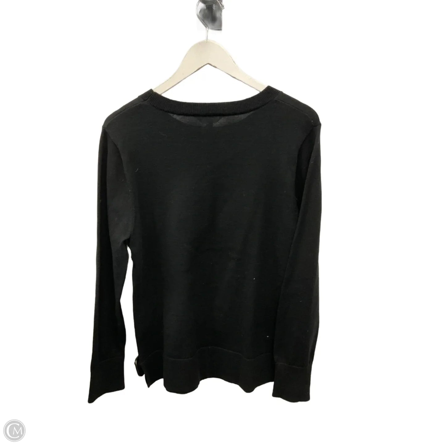 Sweater By Time And Tru In Black, Size: L
