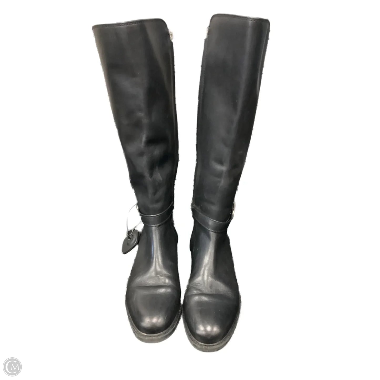 Boots Designer By Coach In Black, Size: 8.5