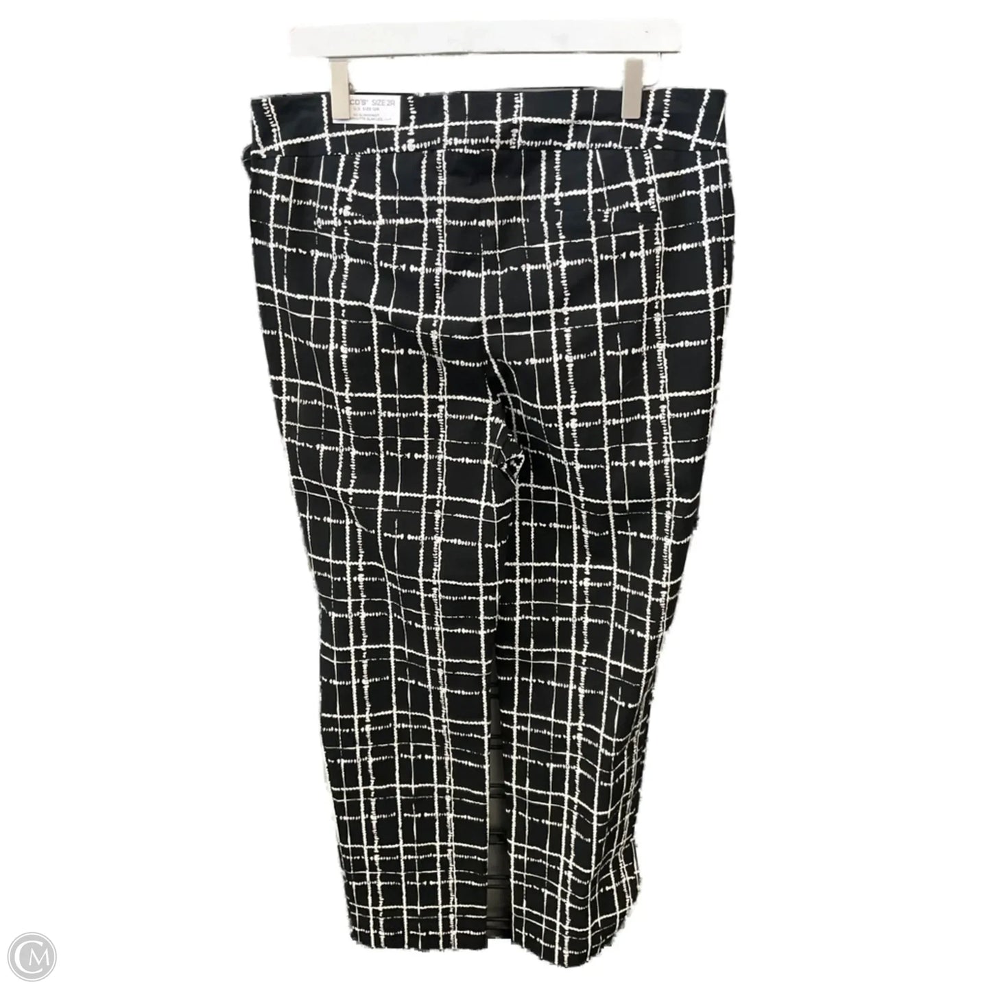 Pants Other By Chicos In Black & White, Size: 12