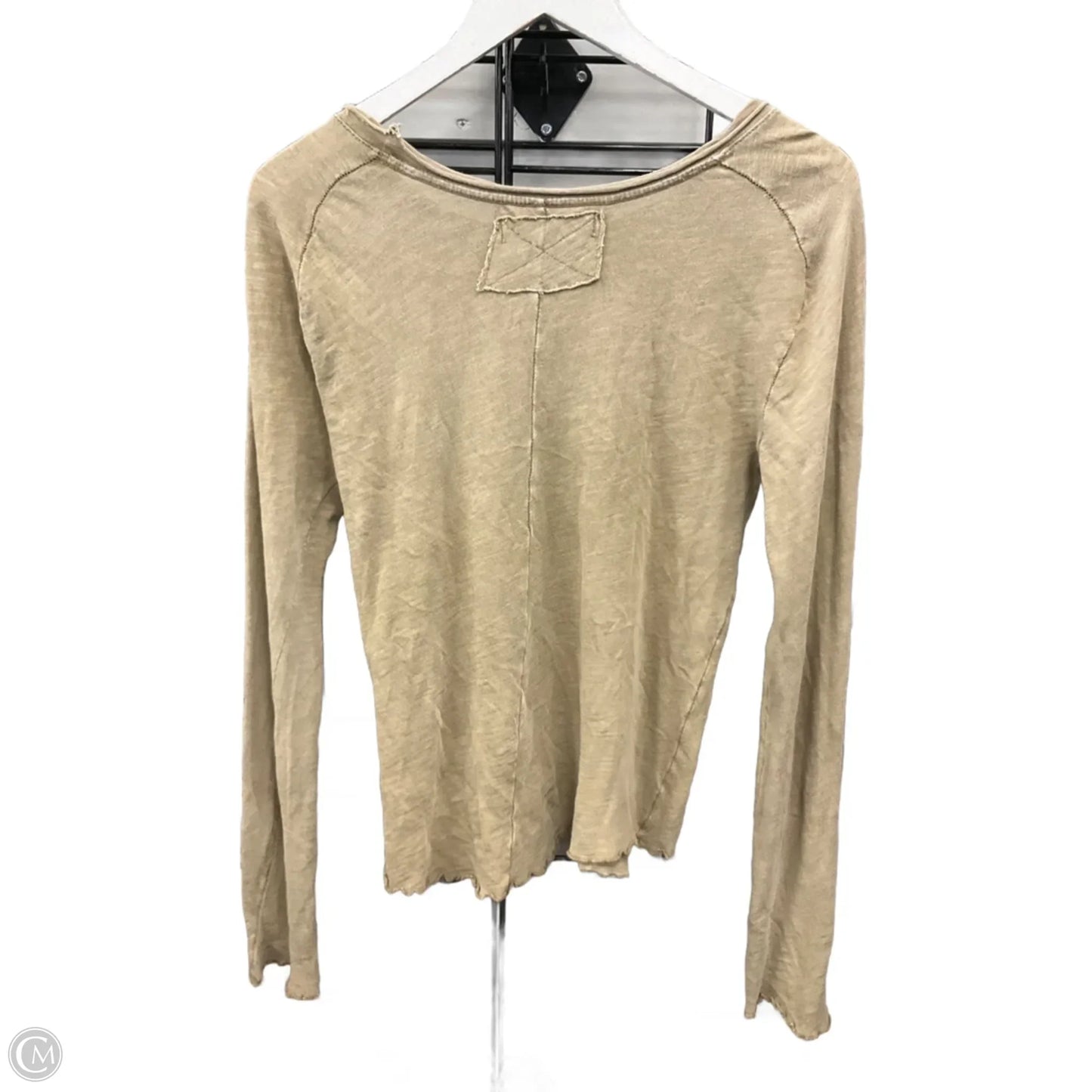 Top Long Sleeve By We The Free In Tan, Size: Xl