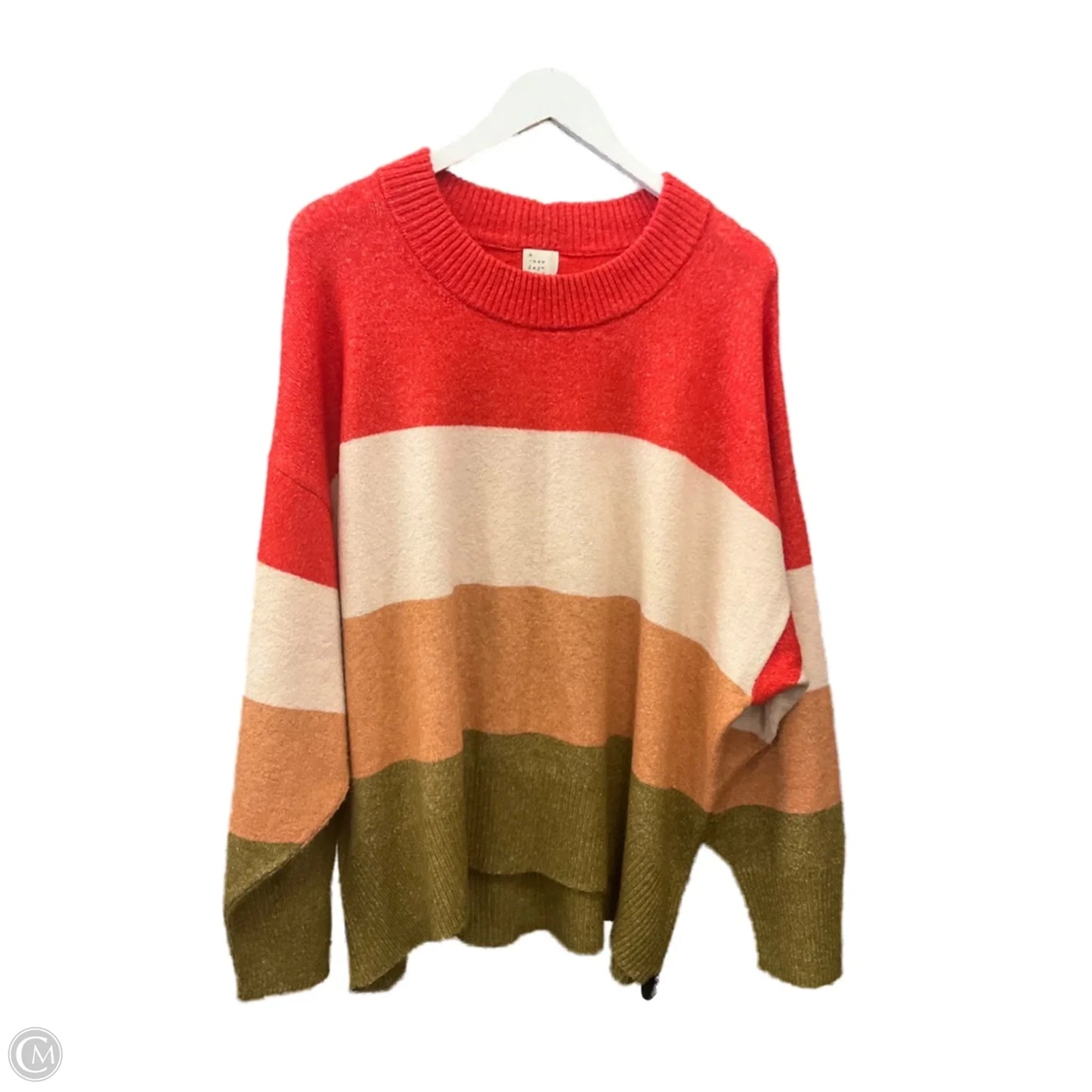Sweater By A New Day In Red, Size: Xxl
