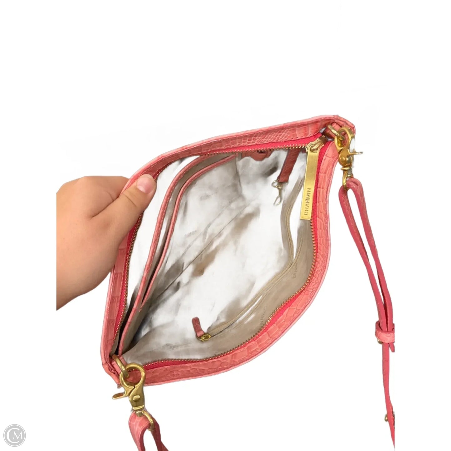 Crossbody Designer By Brahmin, Size: Medium