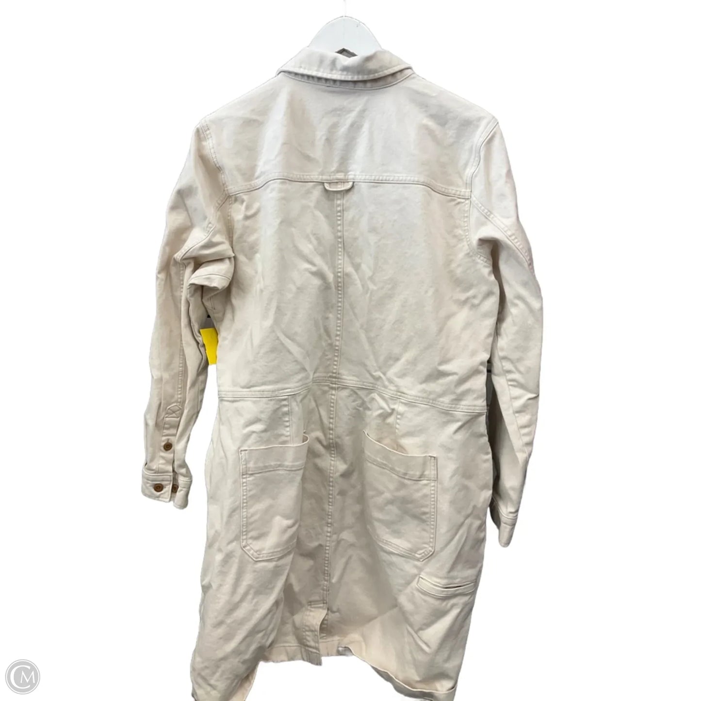 Dress Casual Midi By Duluth Trading In Cream, Size: Xl