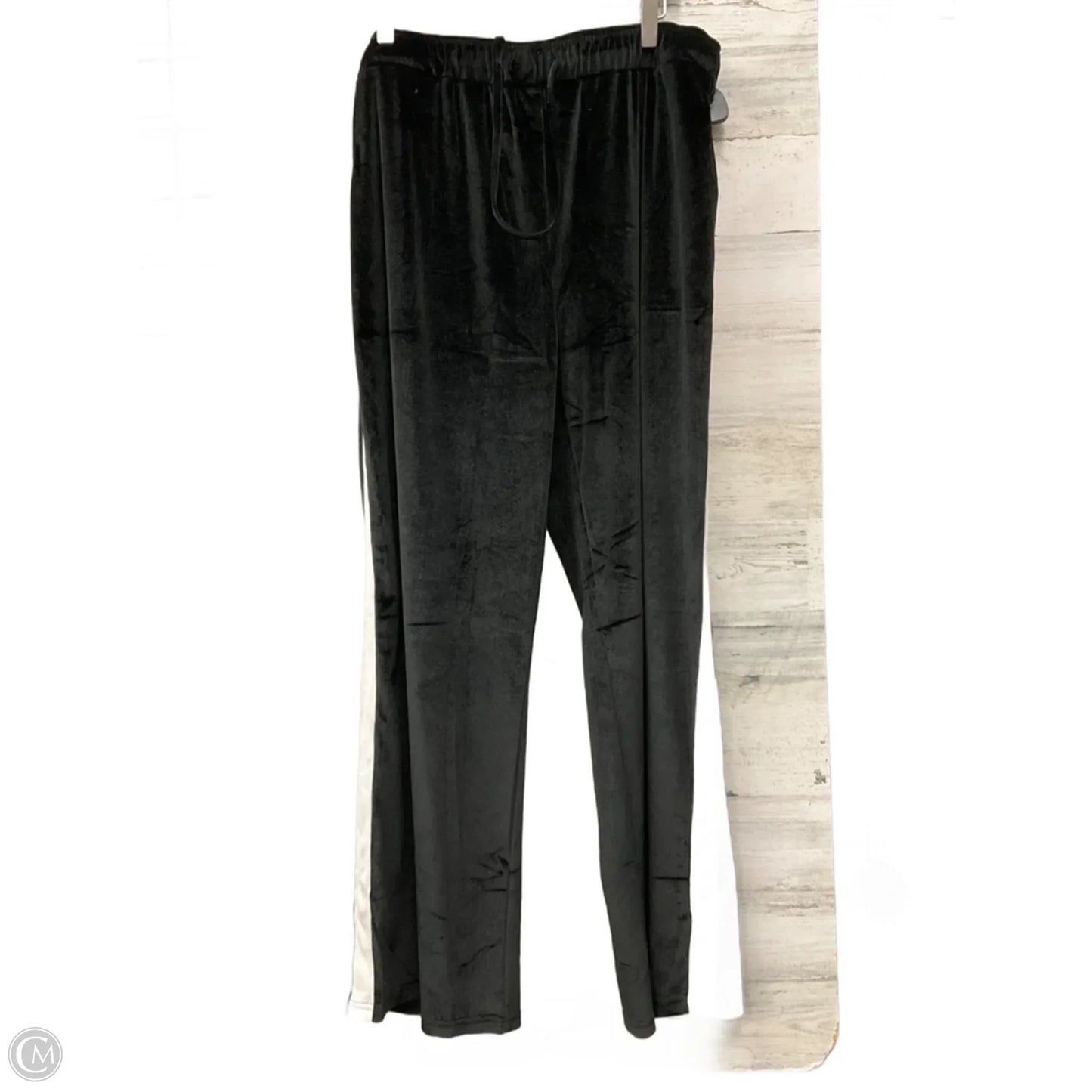 Pants Set 2pc By Clothes Mentor In Black & White, Size: 2x