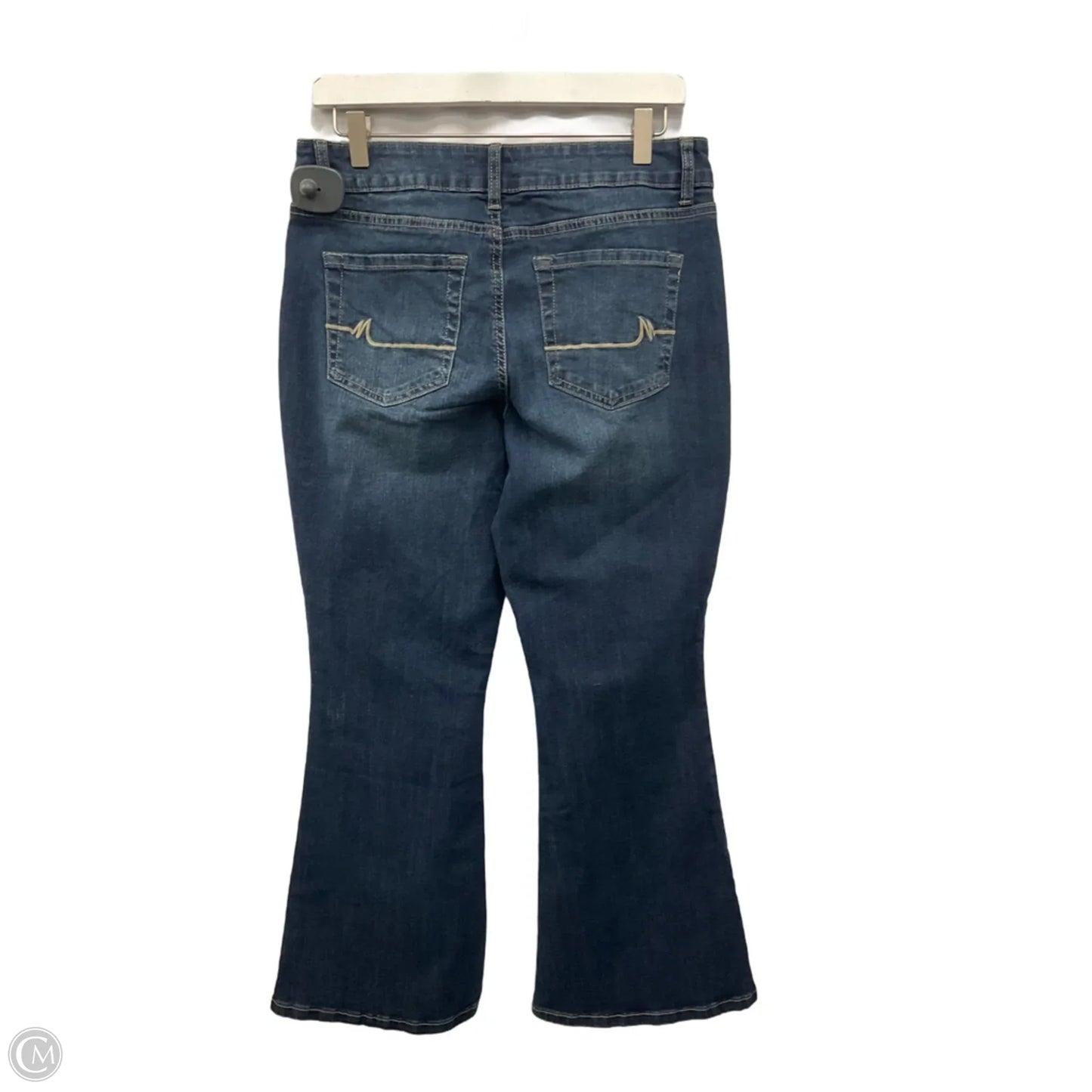 Jeans Flared By Maurices In Blue Denim, Size: 10