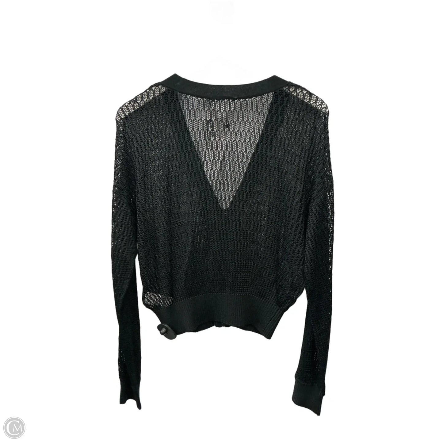 Cardigan By The Drop In Black, Size: L