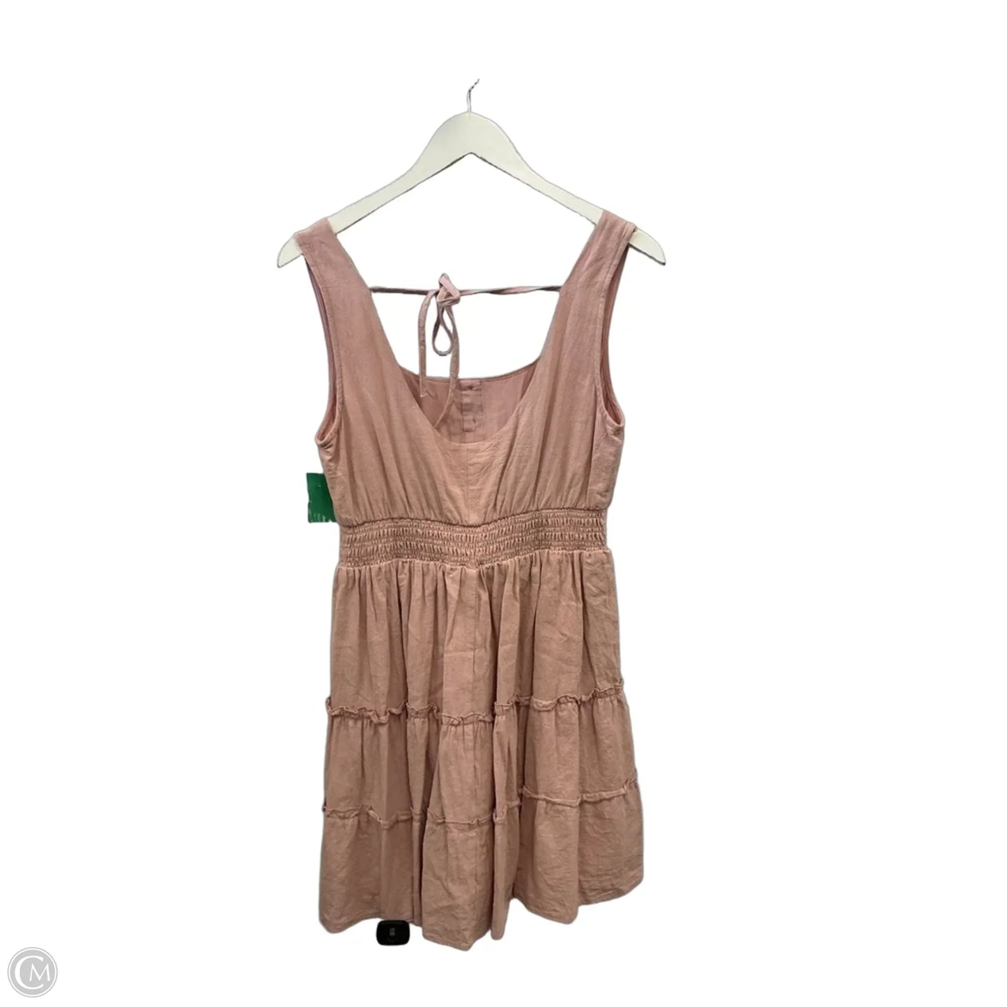 Dress Casual Short By Hem & Thread In Pink, Size: M