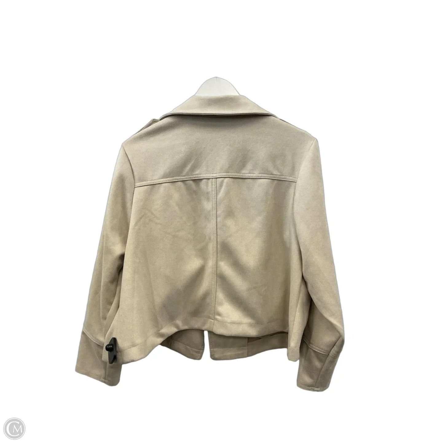 Blazer By Philosophy In Tan, Size: 1x