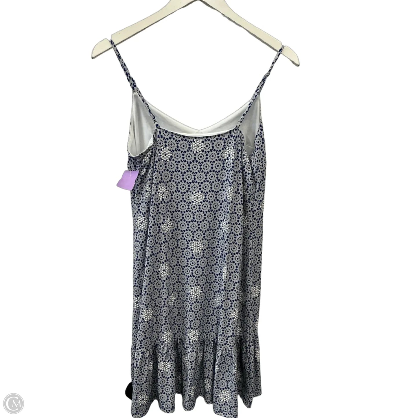 Dress Casual Short By Michael By Michael Kors In Blue & White, Size: M