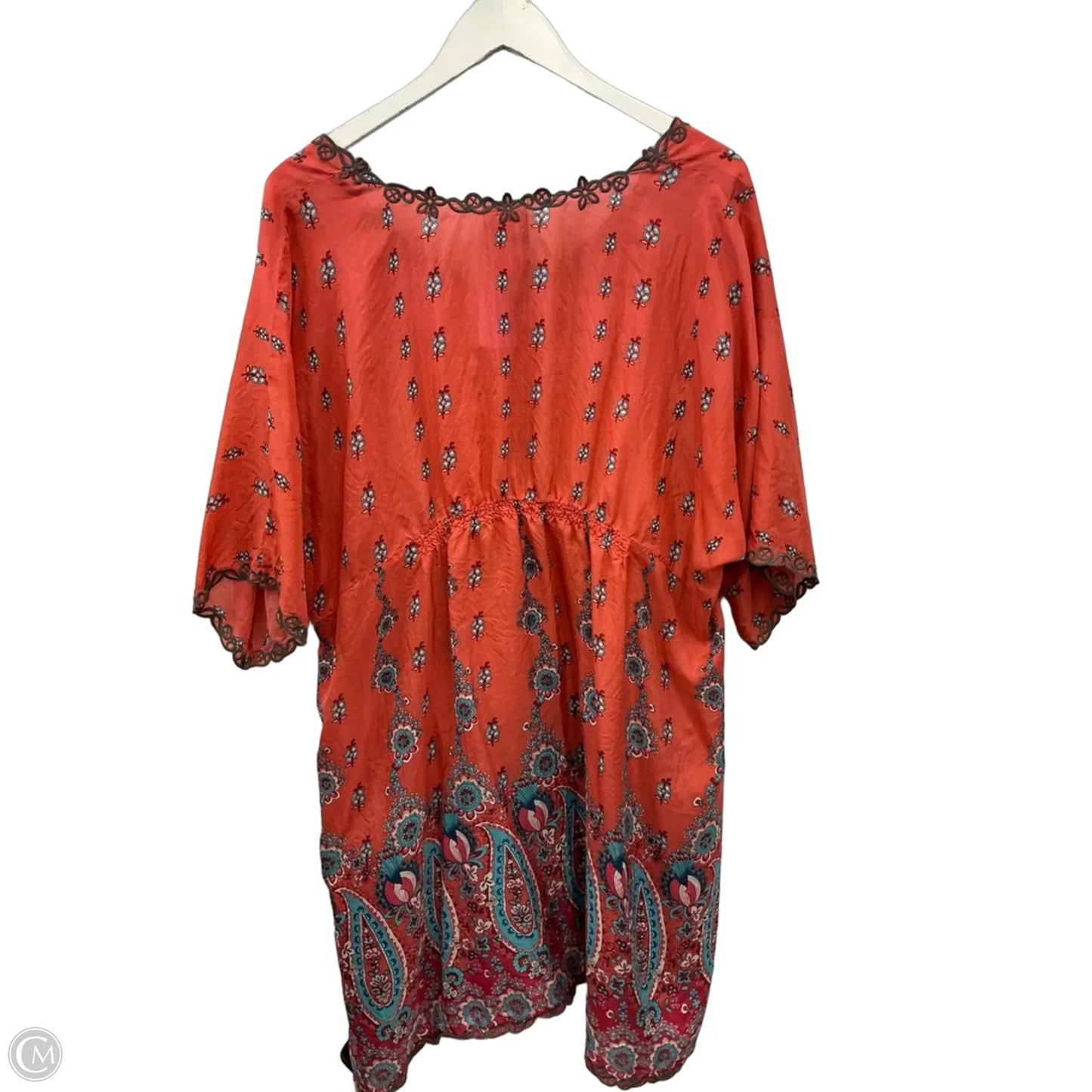Tunic Short Sleeve By Johnny Was In Orange