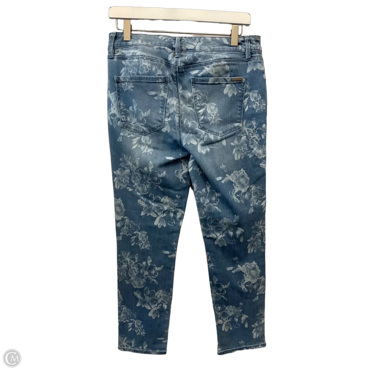 Jeans Cropped By White House Black Market In Blue Denim, Size: 6