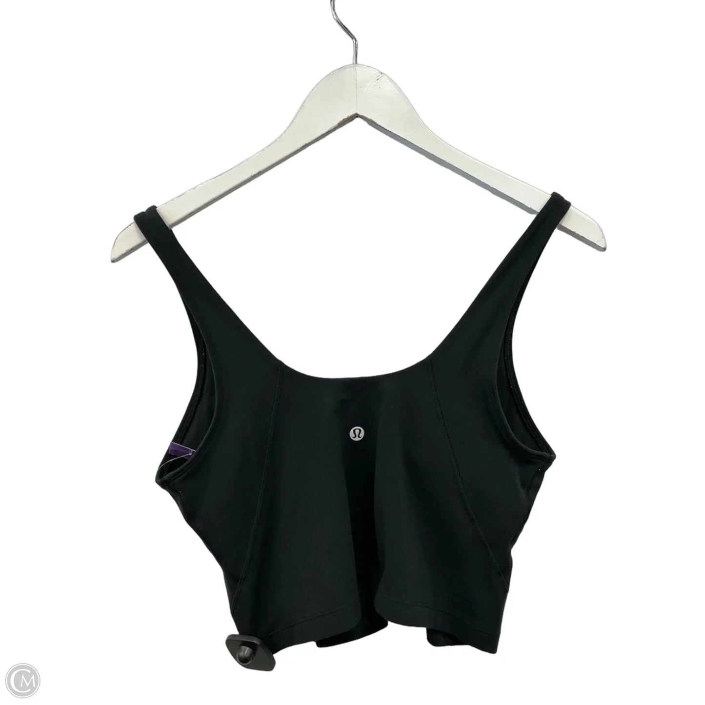 Athletic Bra By Lululemon In Black, Size: M