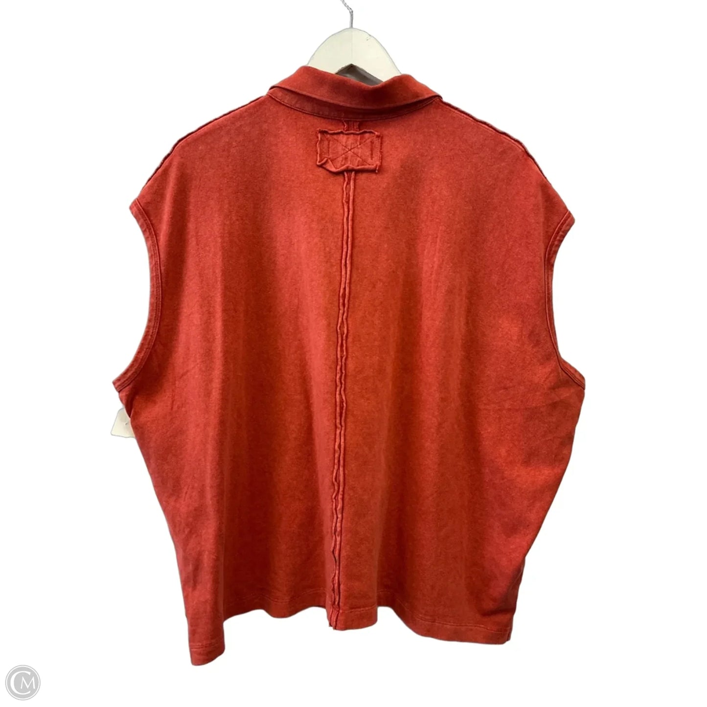 Top Sleeveless By We The Free In Orange, Size: M