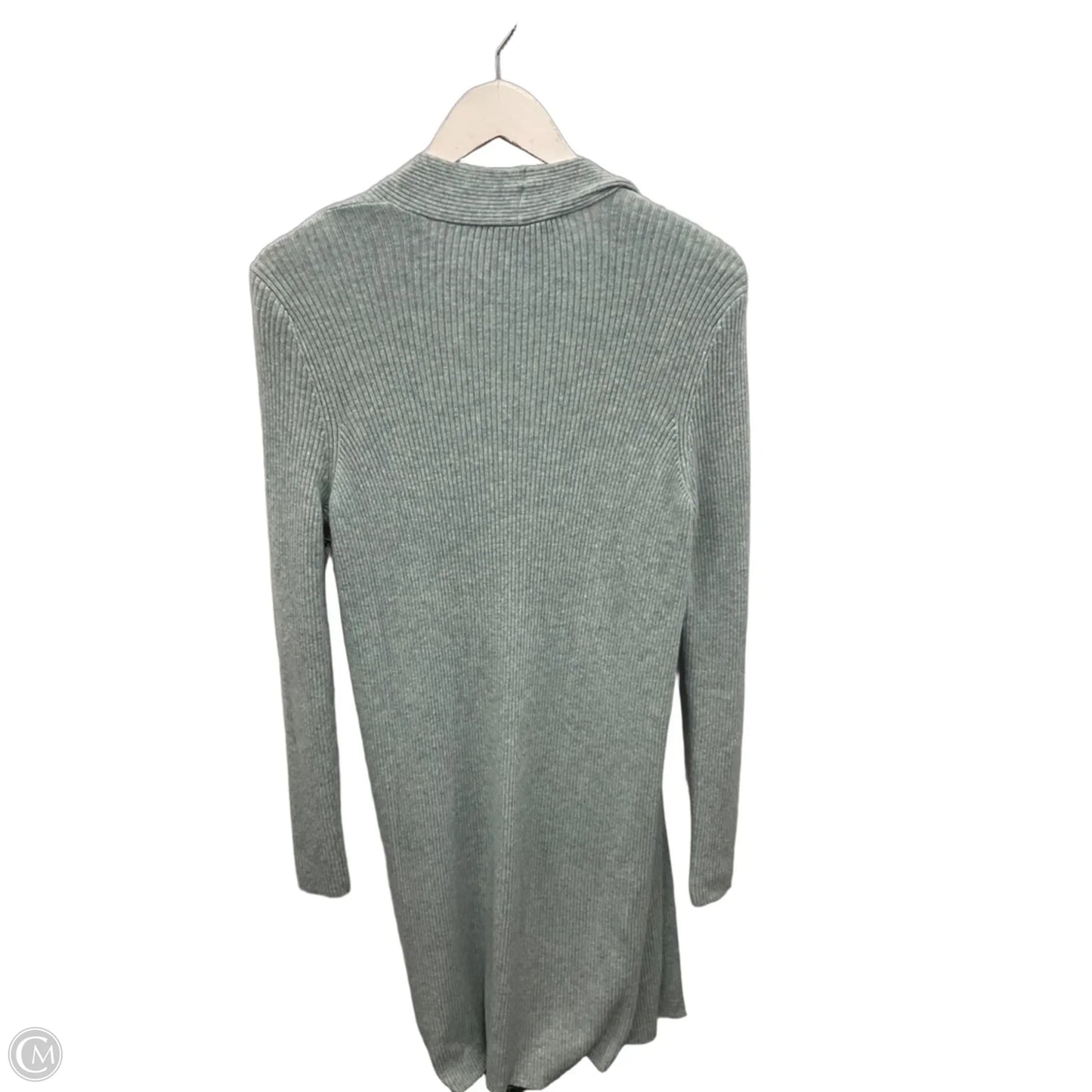 Sweater Cardigan By Loft In Aqua, Size: M
