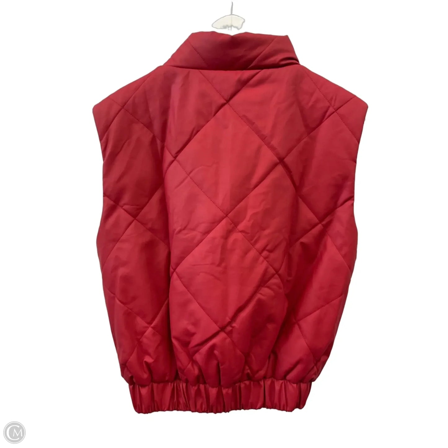 Vest Puffer & Quilted By Thml In Red, Size: S