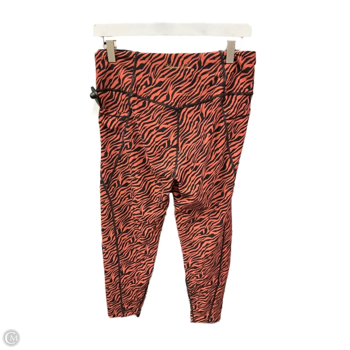 Athletic Leggings By Victorias Secret In Animal Print, Size: L