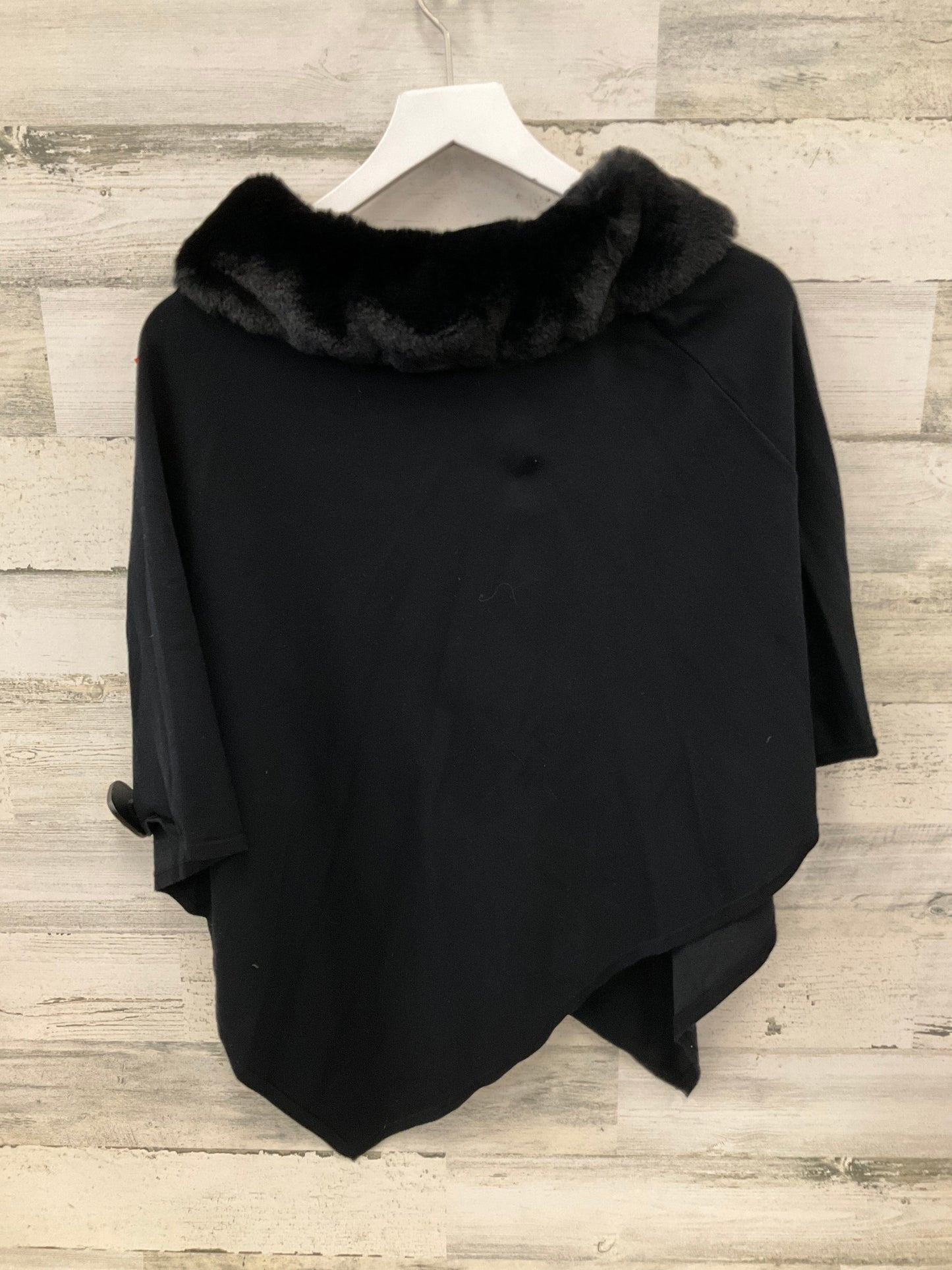 Poncho By Alfani In Black, Size: L