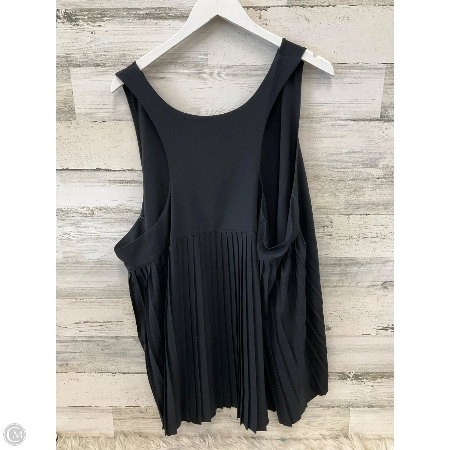 Top Sleeveless By Athleta In Black, Size: 3x