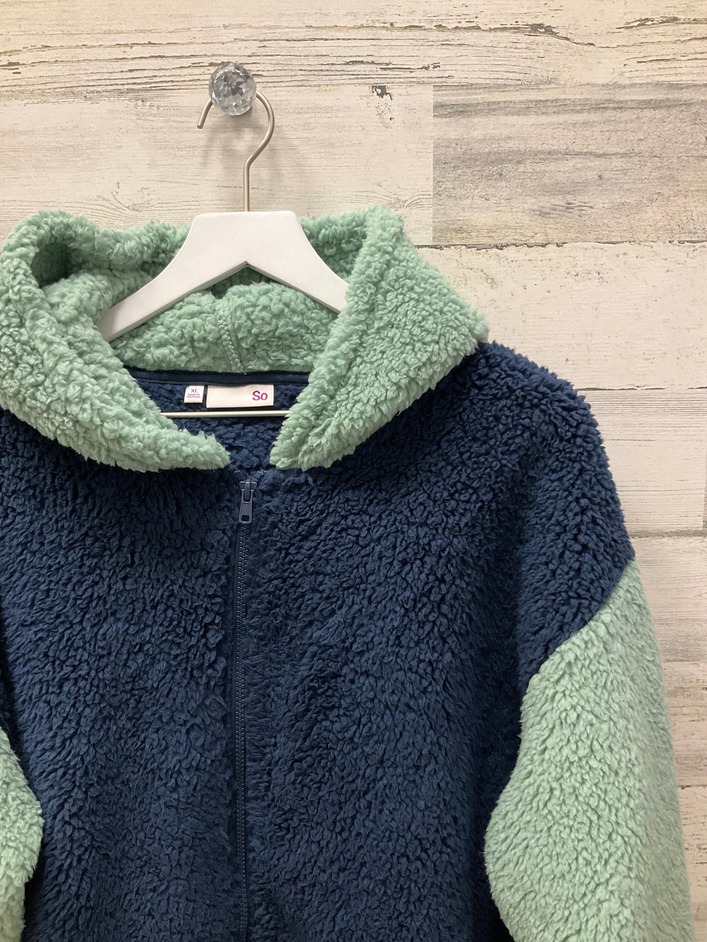 Jacket Fleece By So Size: Xl