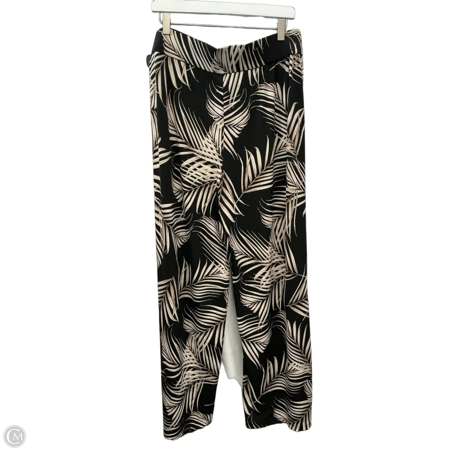 Pants Wide Leg By White House Black Market In Black & Tan, Size: 12