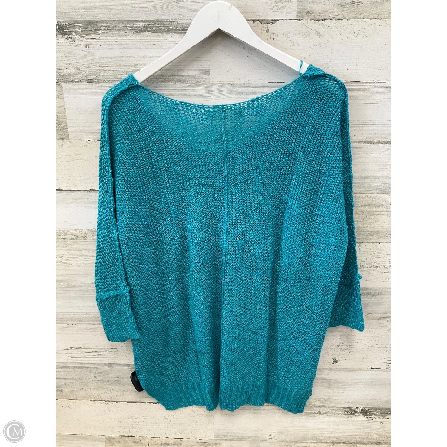 Top Short Sleeve By Clothes Mentor In Teal, Size: M