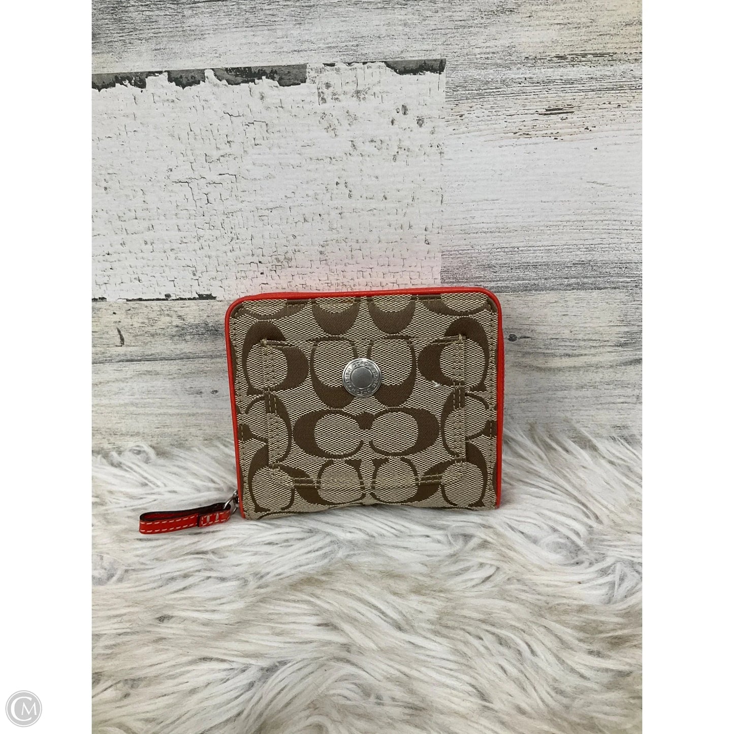 Wallet Designer By Coach, Size: Small