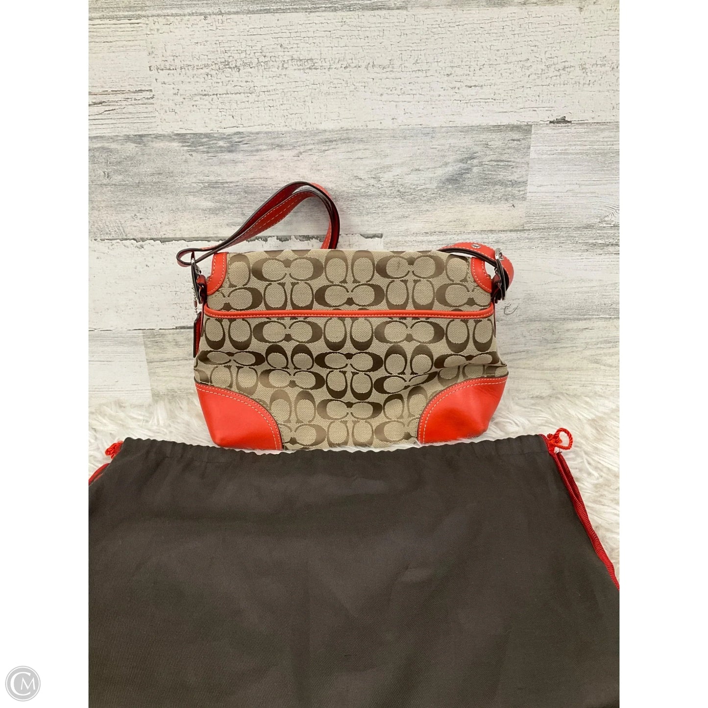 Handbag Designer By Coach, Size: Medium
