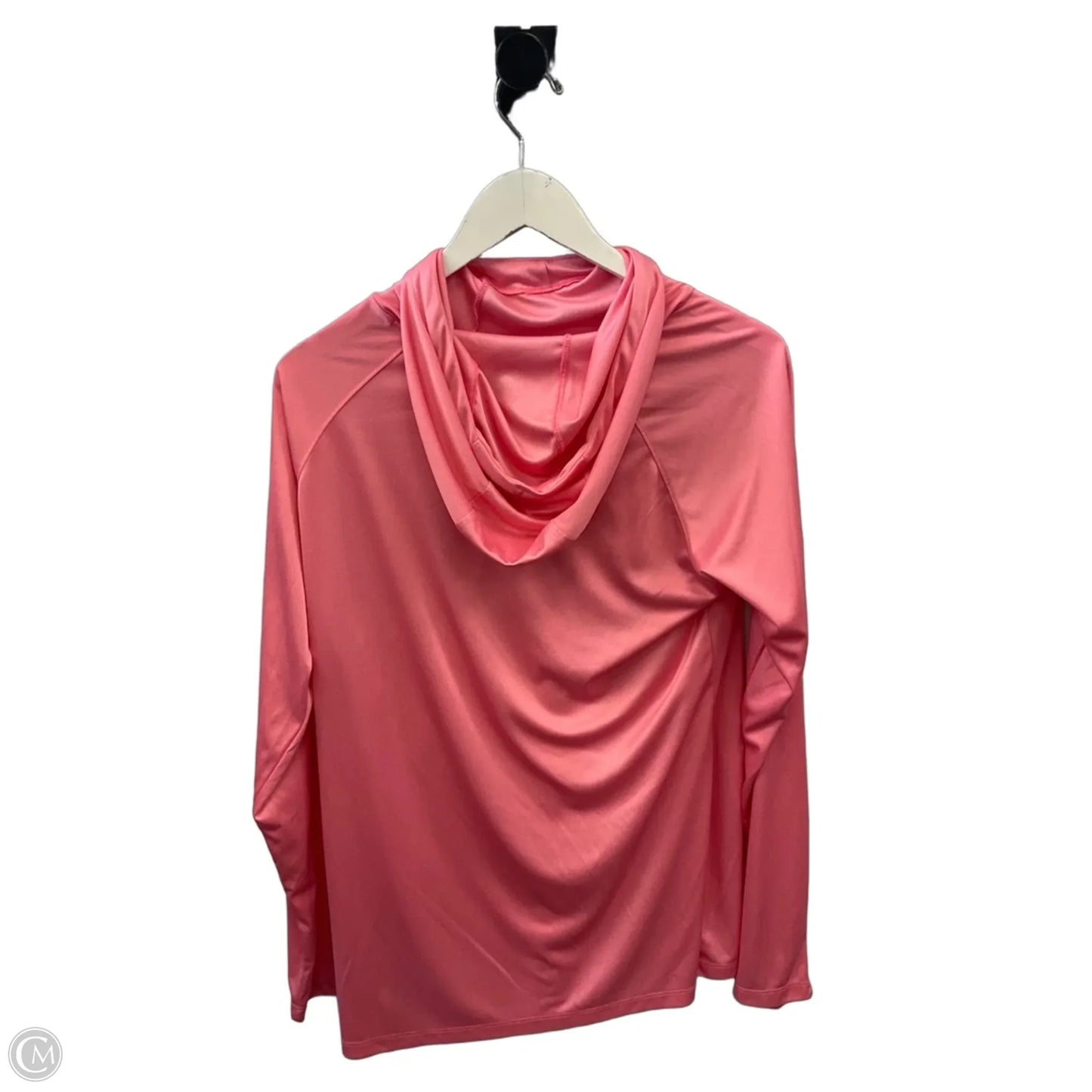 Athletic Sweatshirt Hoodie By Columbia In Pink, Size: L