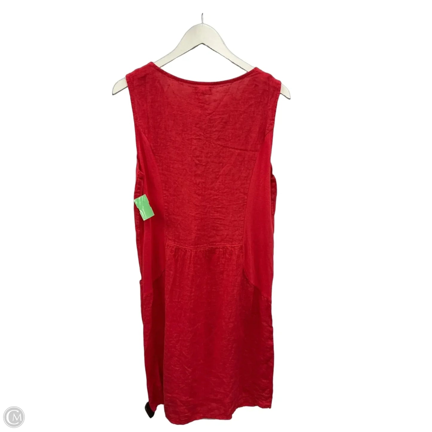 Dress Casual Midi By Clothes Mentor In Red, Size: L