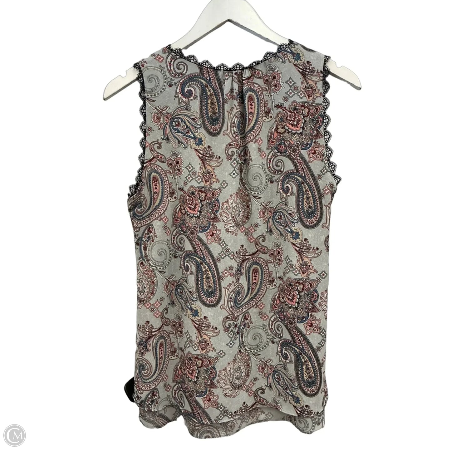 Top Sleeveless By White House Black Market In Grey, Size: S