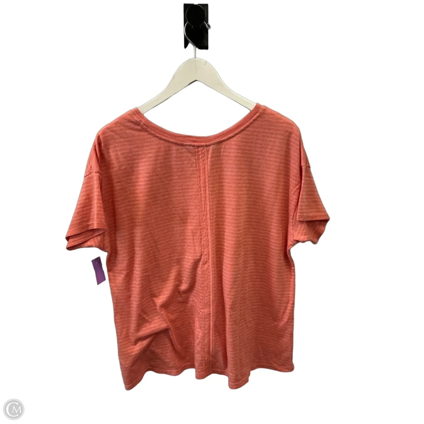 Athletic Top Short Sleeve By The North Face In Orange, Size: Xl