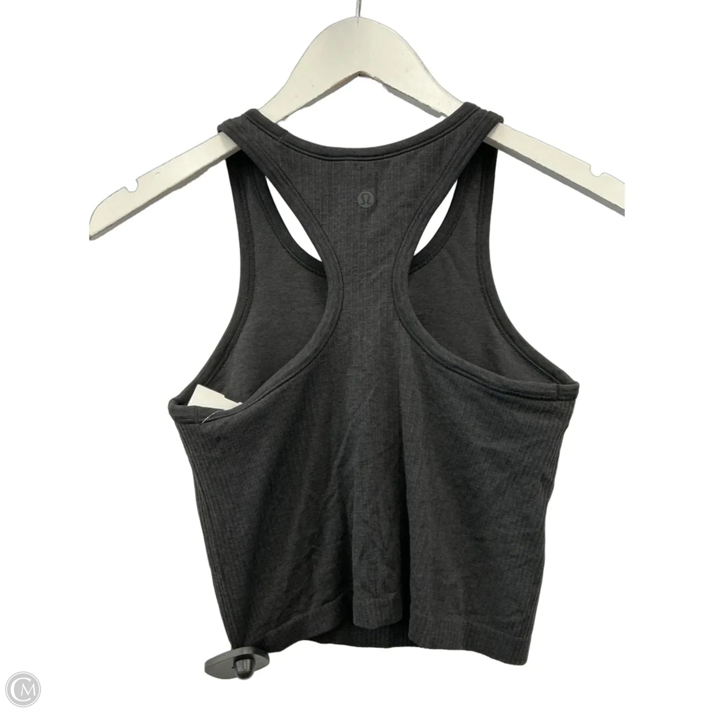 Athletic Tank Top By Lululemon In Grey, Size: M