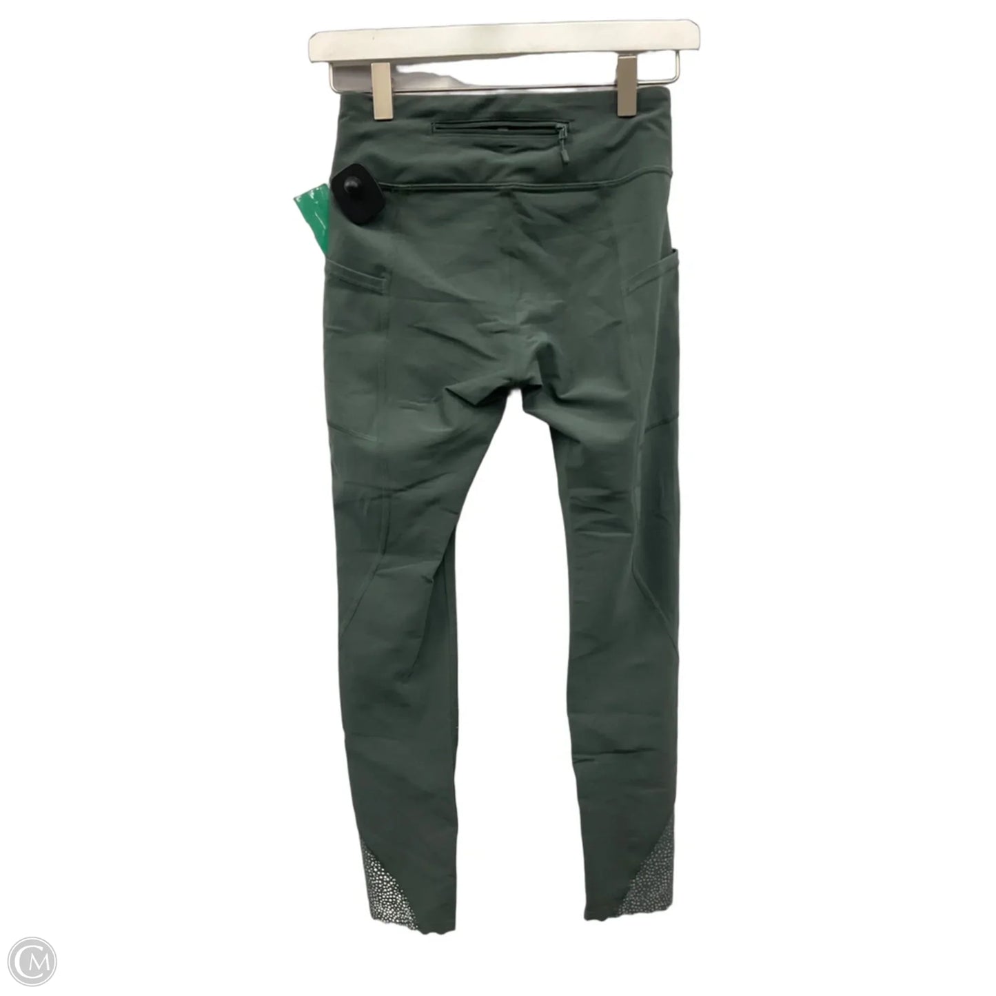 Athletic Leggings By Lululemon In Green, Size: 4