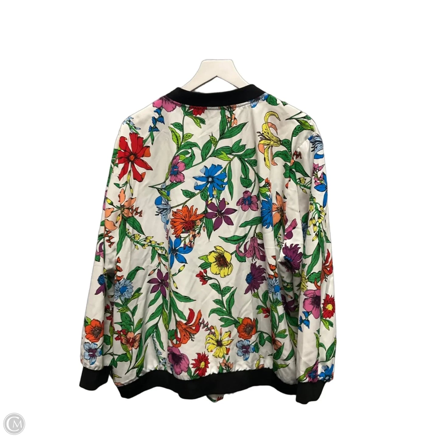 Jacket Other By Susan Graver In Floral Print, Size: 3x