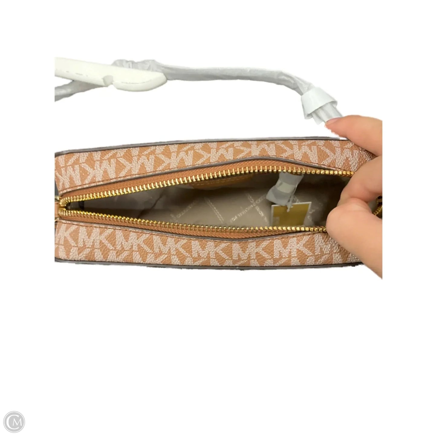 Crossbody Designer By Michael Kors, Size: Medium